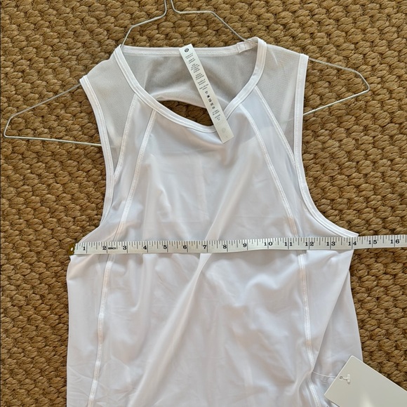 Lululemon Athletica White Sleeveless Tank Top - Picture 6 of 9